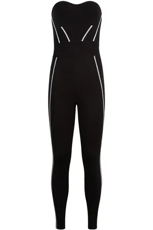 RTA Otavia contrast-stripe jumpsuit