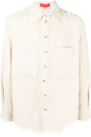 ECKHAUS LATTA Button-up bouclé jacket
