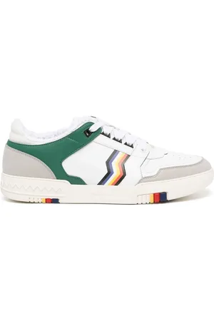 Missoni Zigzag-print leather sneakers