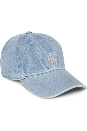 ANINE BING Logo-embroidered cap