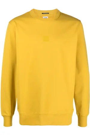 C.P. Company Logo-print stretch-cotton sweatshirt