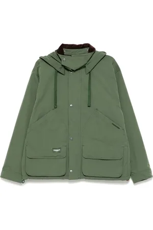 Chocoolate Layered hooded jacket