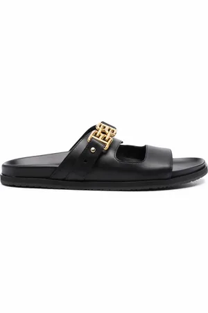 Bally Emma flat leather sandals