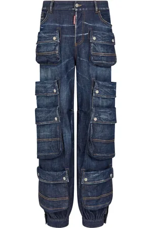Dsquared2 Tapered cargo-pocket jeans