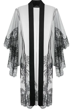 CARINE GILSON Tulle illusion robe