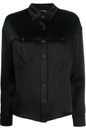 Tom Ford Western-style satin shirt
