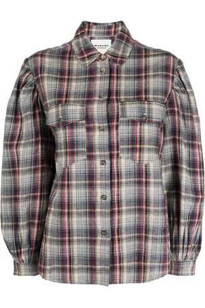 Marant Etoile Lidzy puff-sleeve shirt