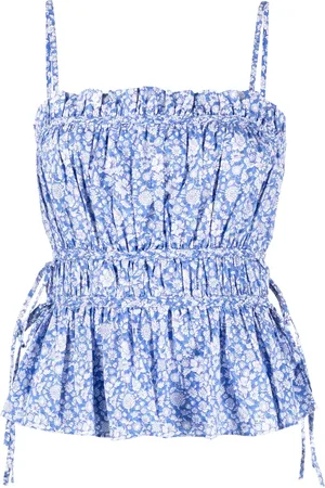 Ralph Lauren Floral-print spaghetti-strap top
