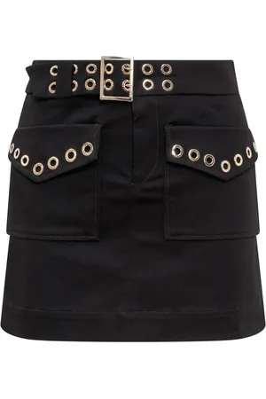 THE SEAFARER Belted mini skirt