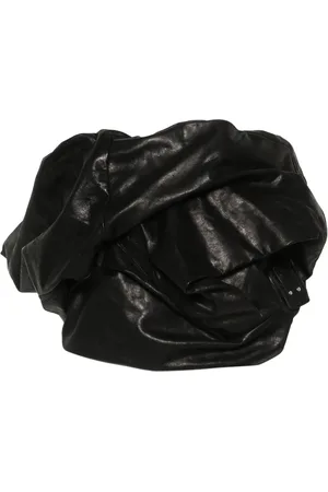 Rick Owens Draped Bustier leather top