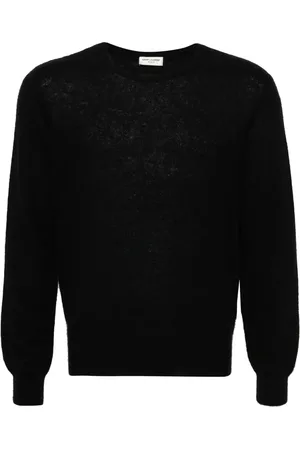 Saint Laurent Brushed knitted jumper