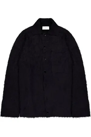 LANEUS Spread-collar shirt