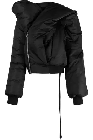 Rick Owens Doll asymmetric padded bomber jacket