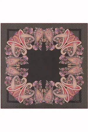 Etro Paisley-print silk scarf