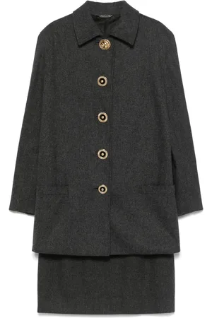 VERSACE 1980s wool suit