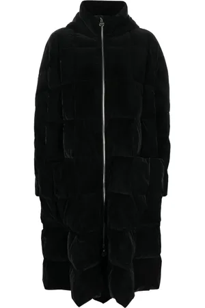 Ienki Ienki Pyramide hooded padded coat