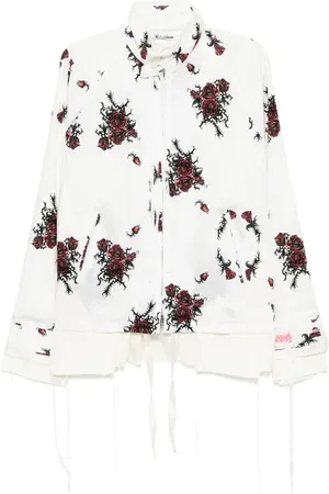 midorikawa Raw edge blouse