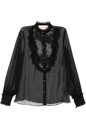 VALENTINO GARAVANI Ruffle-detail shirt
