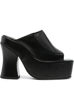 ECKHAUS LATTA 130mm leather platform sandals