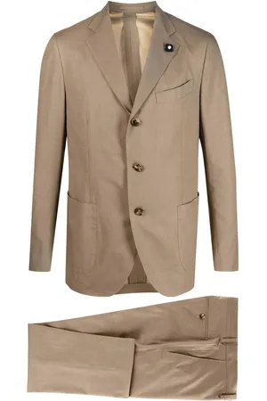 LARDINI Single-breasted two-piece suit