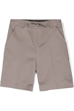 Paolo Pecora Drawstring-waist tailored shorts