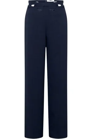 DION LEE Hinge-seam straight trousers