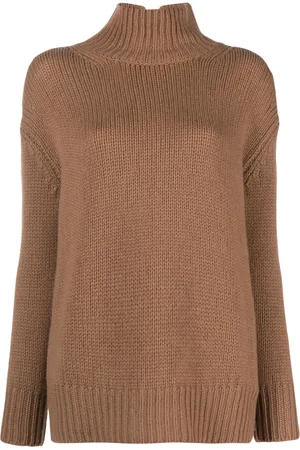 LISKA High-neck cashmere jumper