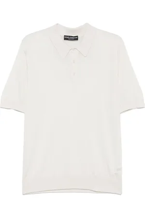 Dolce & Gabbana Fine-knit polo shirt