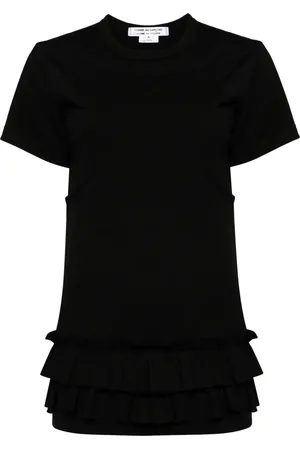 Comme des Garçons Ruffled jersey T-shirt