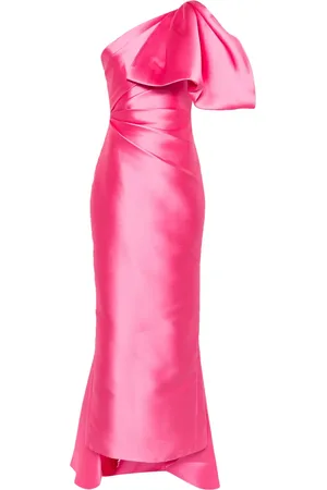 Solace Priya one-shoulder gown
