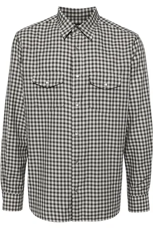 Tom Ford Western check shirt