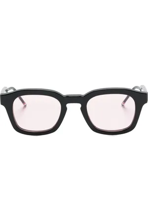 Thom Browne RWB-stripe square-frame sunglasses
