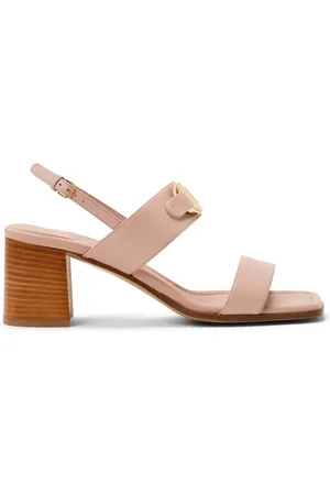 Salvatore Ferragamo Gancini-buckle 55mm leather sandals