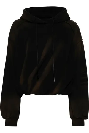 JUUN.J Waist shirring hoodie