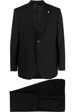 LUIGI BIANCHI MANTOVA Single-breasted virgin-wool suit