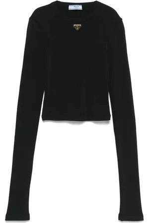 Prada Enamel-logo T-shirt