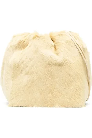 Jil Sander Fur drawstring-fastening shoulder bag