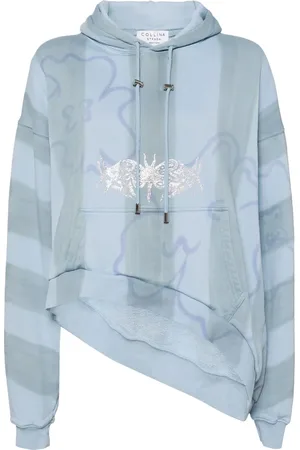 Collina Strada Flower Stripe hoodie