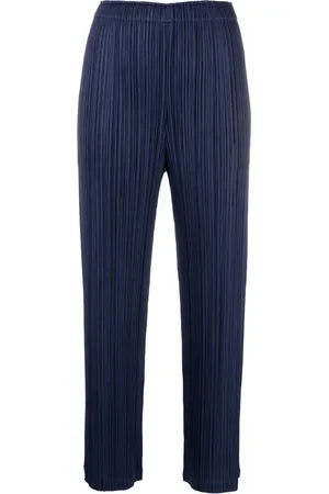 PLEATS PLEASE ISSEY MIYAKE Mc August pleated cropped trousers