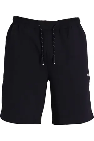 HUGO BOSS Logo-print tape-detailing shorts