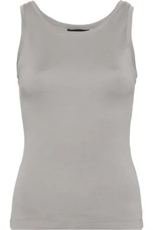 Styland Sleeveless ribbed tank top