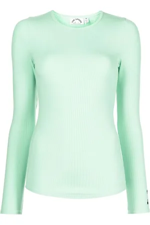 The Upside Solstice Giselle ribbed top