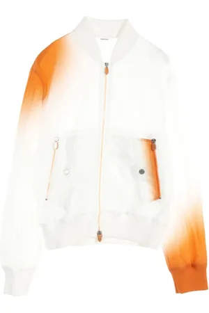 Hermès 2010s gradient-effect bomber jacket