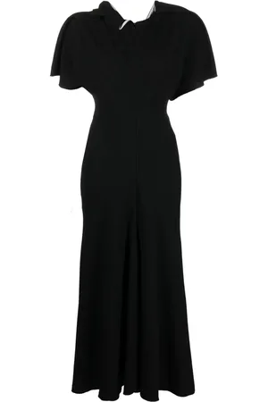 Victoria Beckham Ruched A-line midi dress