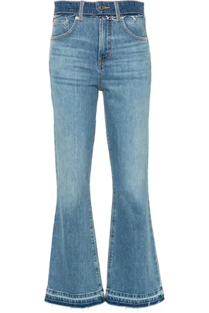 VERONICA BEARD Carson high-rise flared jeans