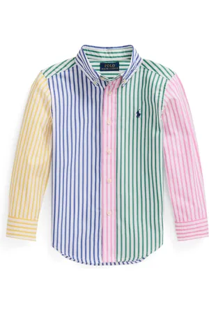 Ralph Lauren Striped colourblock shirt
