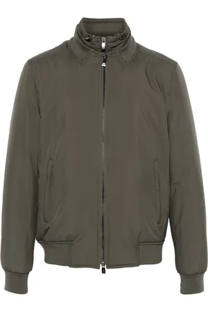 corneliani Hooded bomber jacket