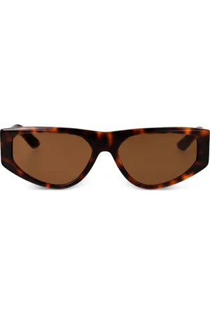GCDS Geometric-frame sunglasses