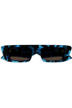 Gucci Geometric-frame sunglasses
