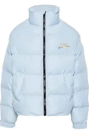 MARTINE ROSE Doll logo-embroidered padded jacket
